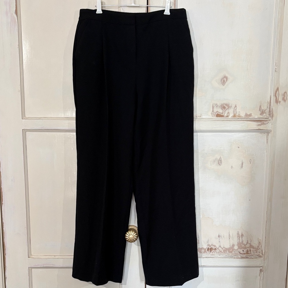 Liz Claiborne Black Wide Leg Pants
